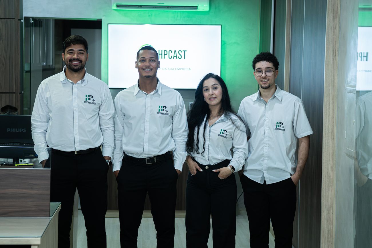 Time da HP Contabilidade pronto para te atender